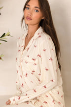 Adult COZY Rosy Ribbon Pyjamas