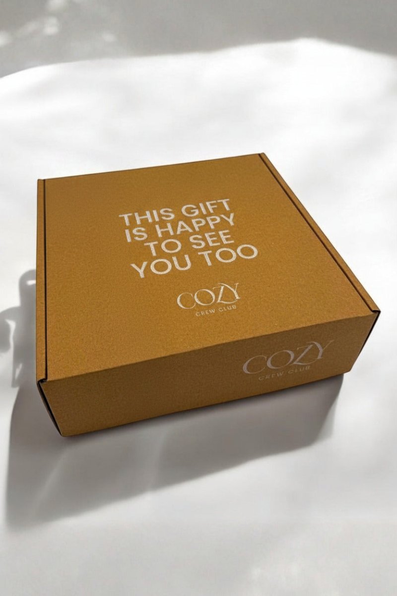 The Cozy Boucle Baby Bear Personalised Gift Box