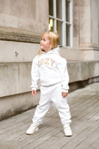 COZY Mini Tracksuit Off-White Set