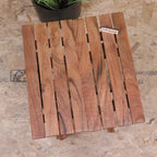 Vaitin Wooden Folding Stool