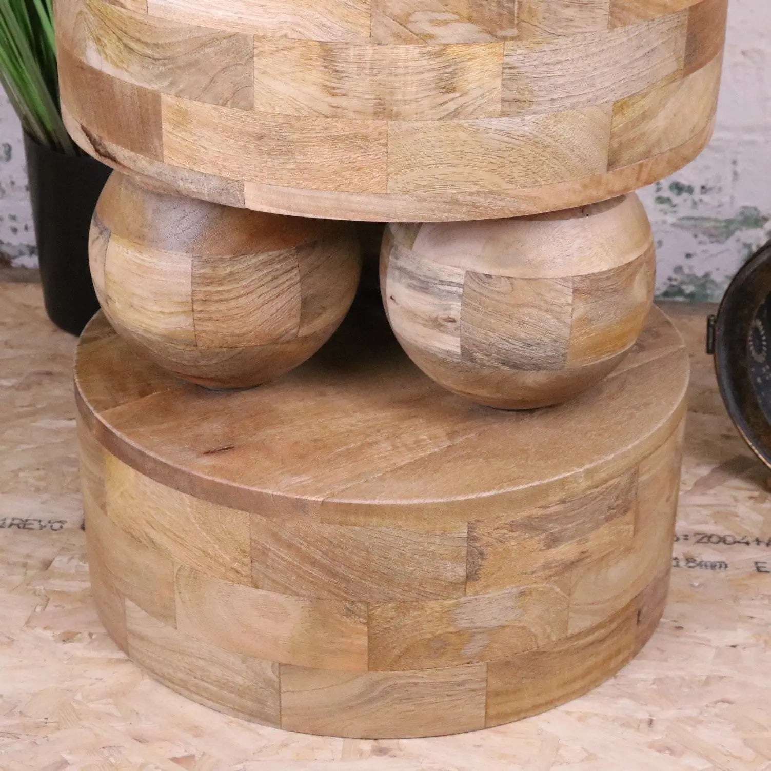 Varuni Mango Wood Side Table