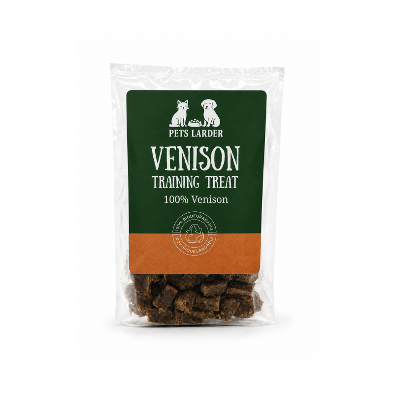 Venison Training Treats for Dogs & Cats | 100% Venison