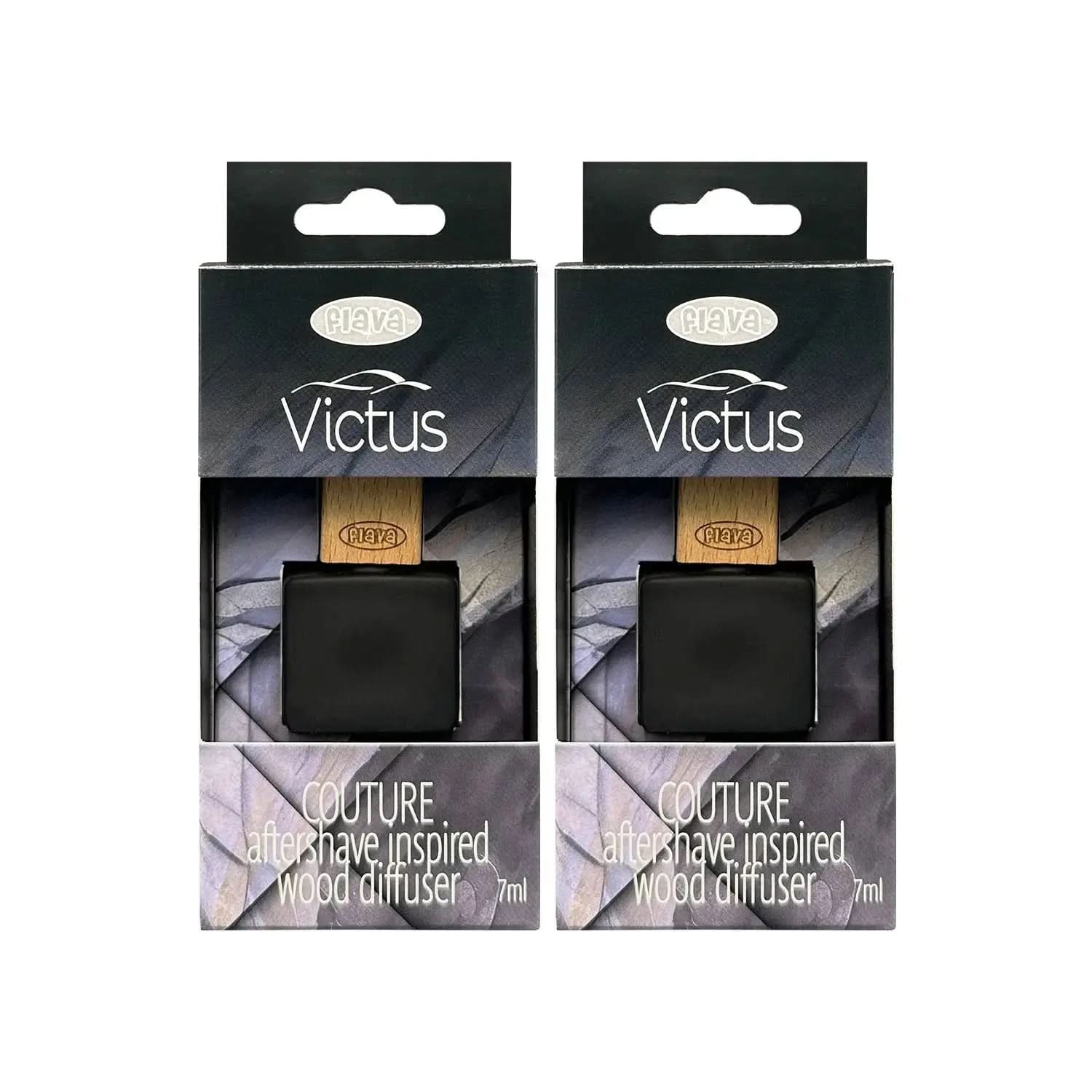 Flava Couture Wood Car Air Freshener - Victus