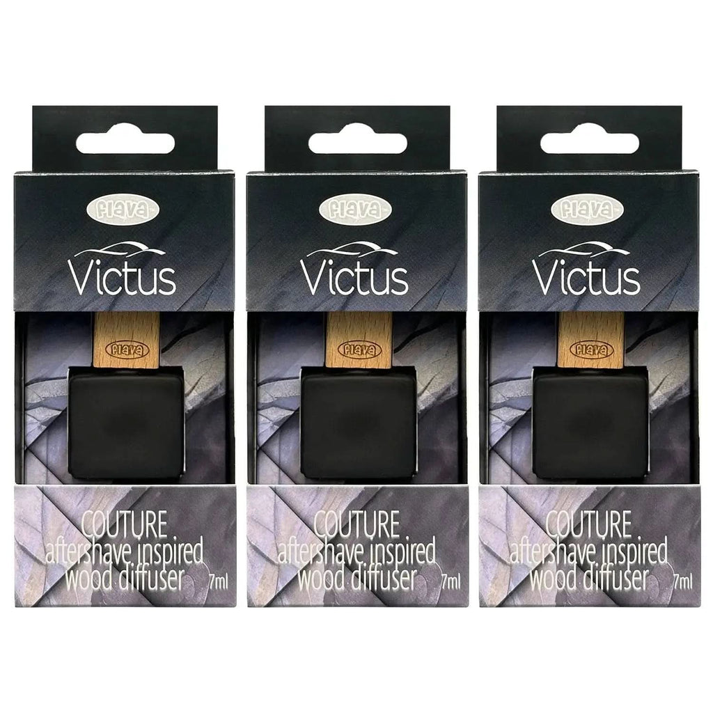 Flava Couture Wood Car Air Freshener - Victus