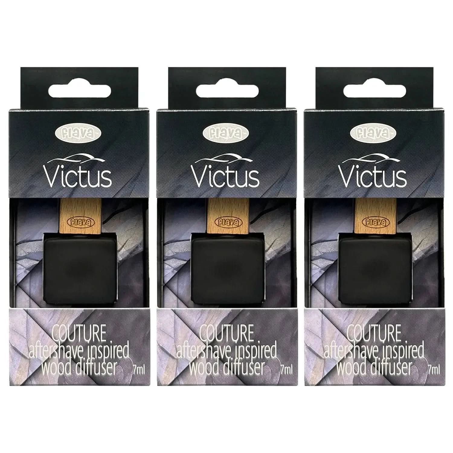 Flava Couture Wood Car Air Freshener - Victus