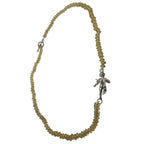 Cherub Serenade Necklace – One of a Kind – Handmade Sterling Silver 925 & Glass Beads – Cherub Violin