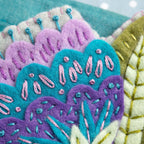 Vita Flower Felt Craft Brooch Kit for Beginners