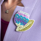 Vita Flower Felt Craft Brooch Kit for Beginners