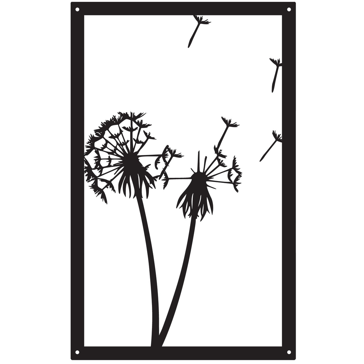 Dandelion in the Wind, SunCatcher Acrylic Wall Art Design