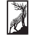 Roaring Stag Garden Mirror