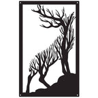 Roaring Stag Garden Mirror
