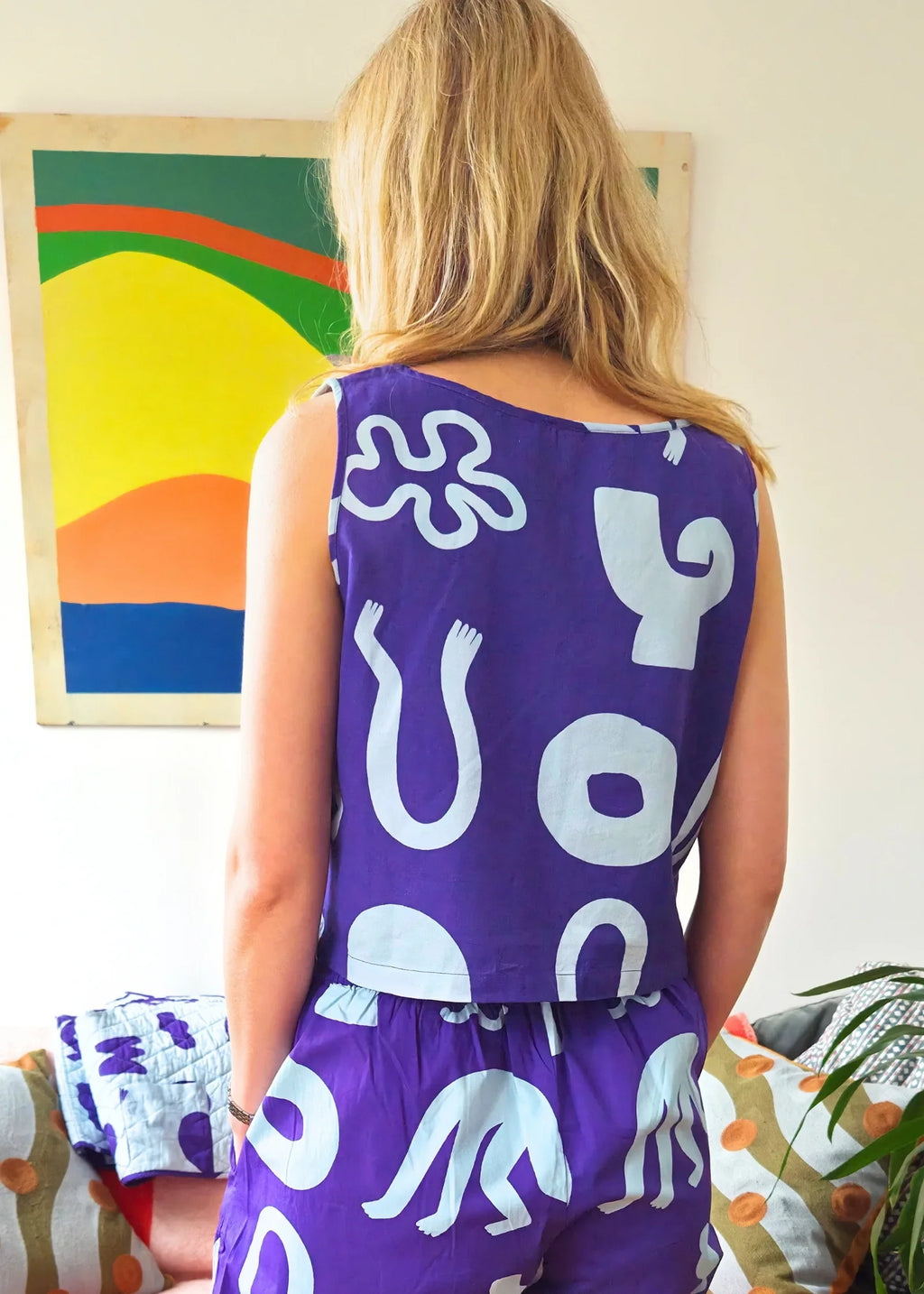 Organic Cotton & Linen Two-Way Tank
