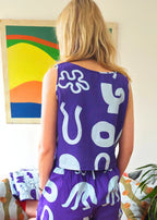 Organic Cotton & Linen Two-Way Tank