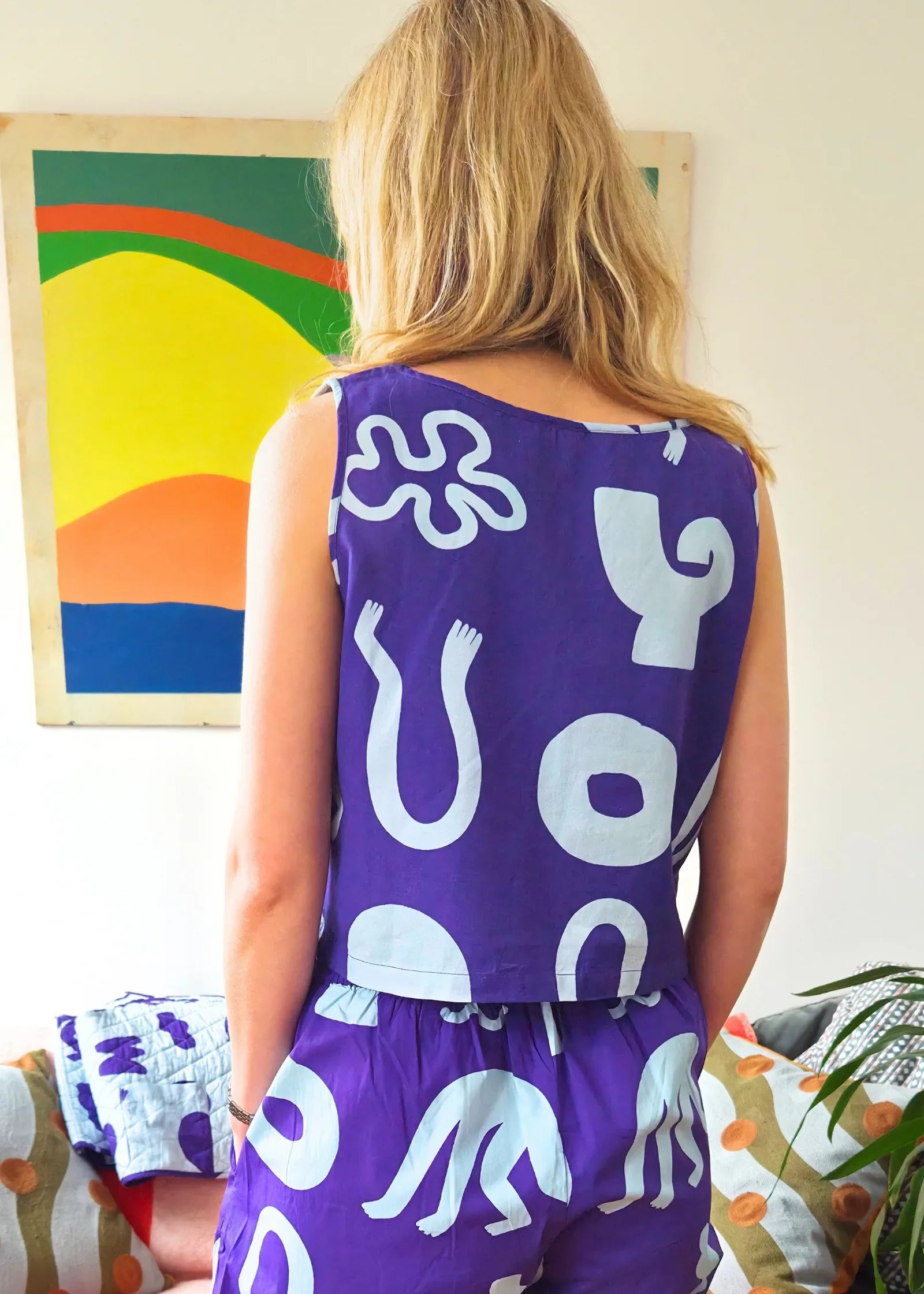 Organic Cotton & Linen Two-Way Tank
