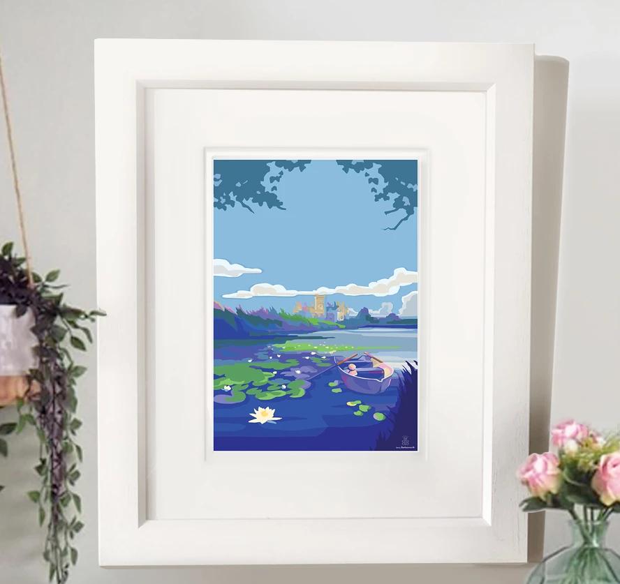 When the Green Woods Laugh A4 Print | BeckyBettesworth by BeckyBettesworth (when-the-green-woods-laugh)