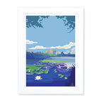 When the Green Woods Laugh A4 Print | BeckyBettesworth by BeckyBettesworth (when-the-green-woods-laugh)