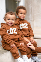 COZY Mini Tracksuit Brown Sets