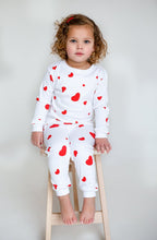 Love Heart Bamboo & Organic Cotton Two-Piece Set Long Sleeve Pyjamas