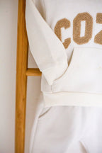 COZY Mini Tracksuit Off-White Set