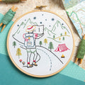 Explore - Hiking Embroidery Kit for Beginners