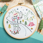 Explore - Hiking Embroidery Kit for Beginners