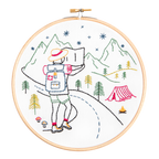 Explore - Hiking Embroidery Kit for Beginners