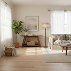 DASI Console Table With Shelf Walnut Colour