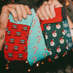 Driving Home For Christmas Bamboo Socks