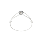 Mini Silver Soho Diamond Cord Bracelet