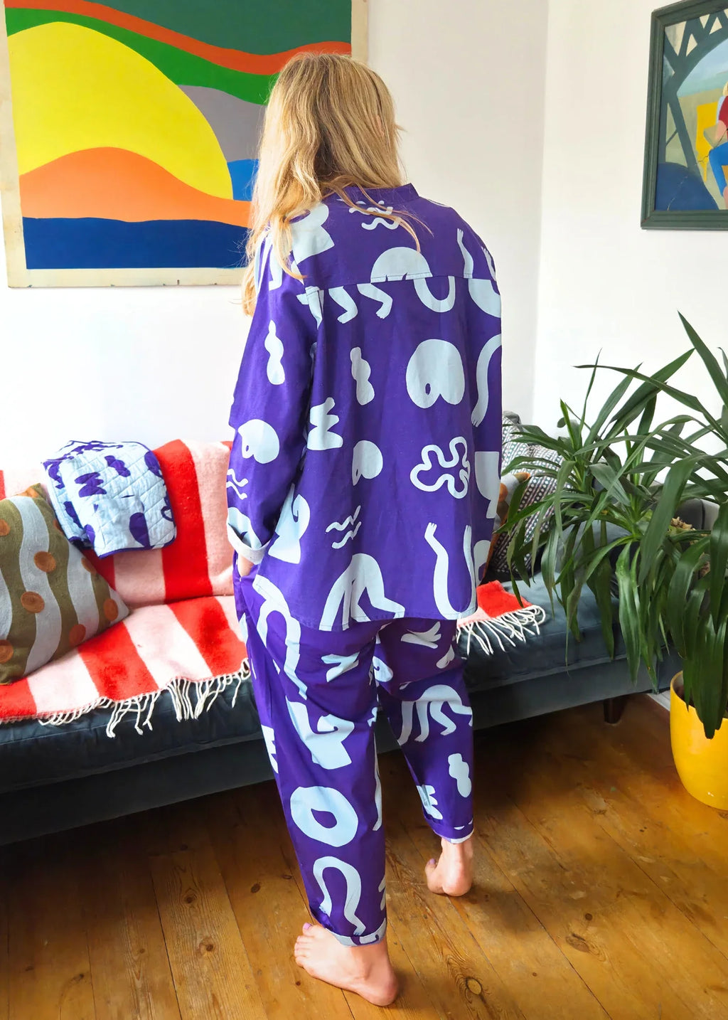 Organic Cotton and Linen Balloon Trousers