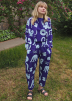 Organic Cotton and Linen Balloon Trousers