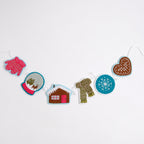 Winter Garland Felt Craft Kit for Beginners