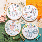 Swim - Wild Swimming Embroidery Kit for Beginners