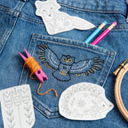 Woodland Folk Stick & Stitch Embroidery Pack