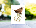 Wren & Anchor Christmas Card