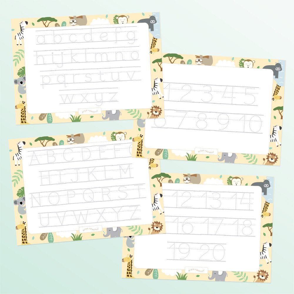 Letters & Numbers Writing Mats