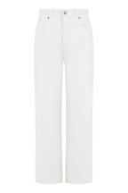 Yumi White Wide Leg High Waist Jeans