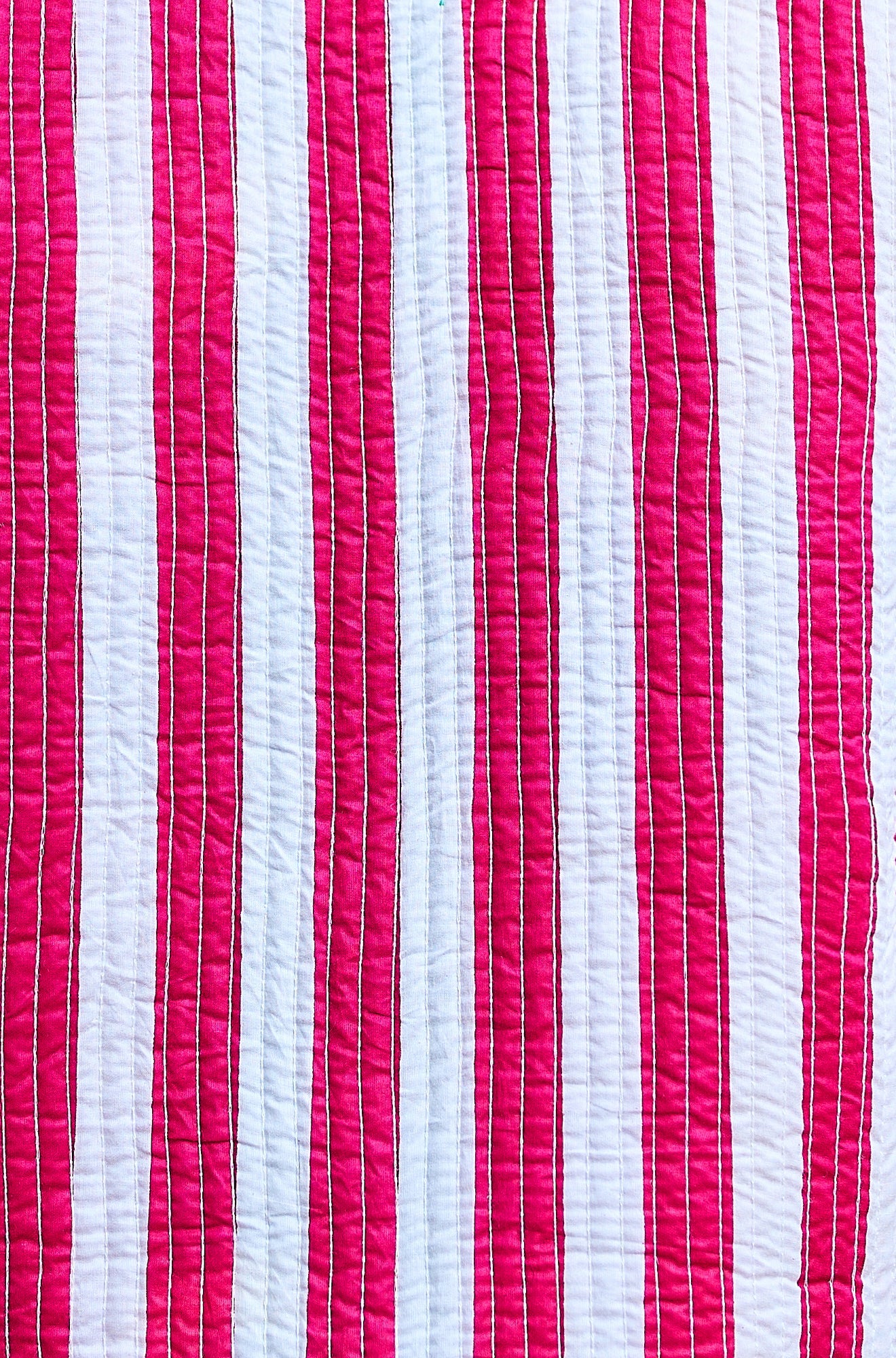 Yumi Multicolour Checked Cropped Reversible Cotton Quilted Jacket