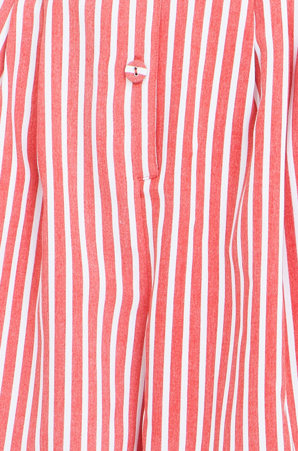 Yumi Red Stripe Retro Playsuit