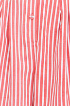 Yumi Red Stripe Retro Playsuit