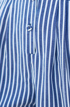 Yumi Blue Stripe Retro Playsuit