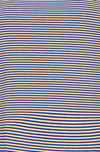 Yumi Navy Striped Jersey Long Sleeve T-Shirt