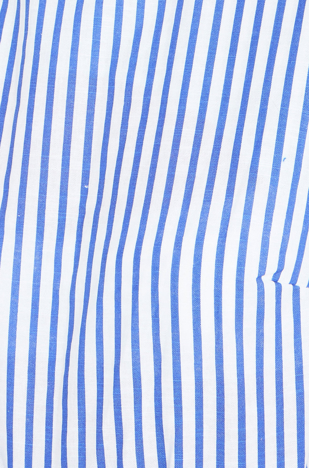 Yumi Blue Cotton Stripe Culotte Jumpsuit