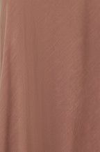 Yumi Brown Viscose Maxi Skirt