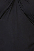 Yumi Black Bardot Long Sleeve Jersey Top