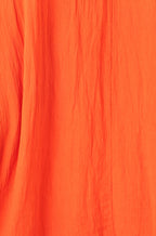 Yumi Orange Viscose Maxi Beach Dress