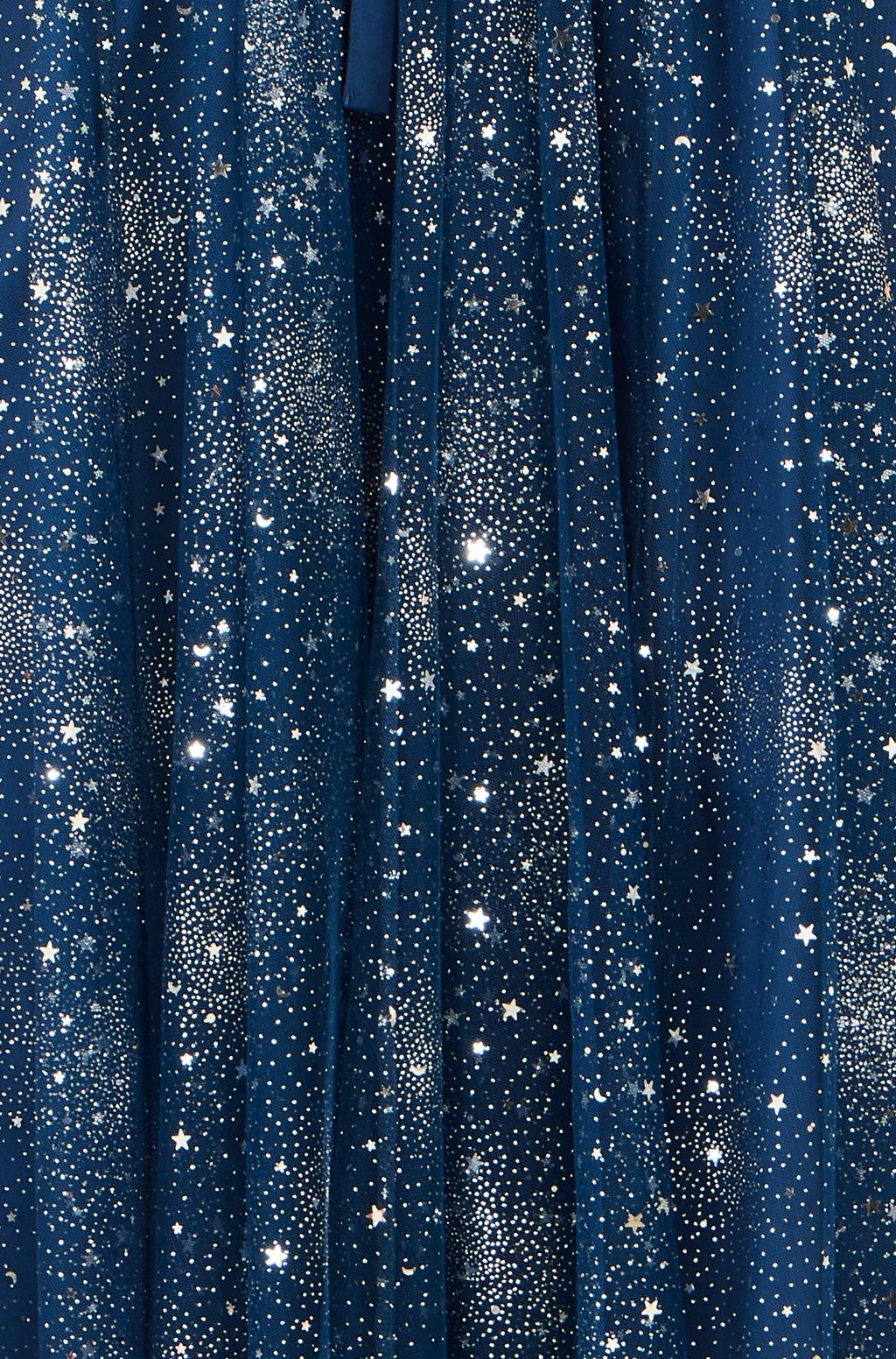Yumi Navy Star Sparkle Tulle Skirt