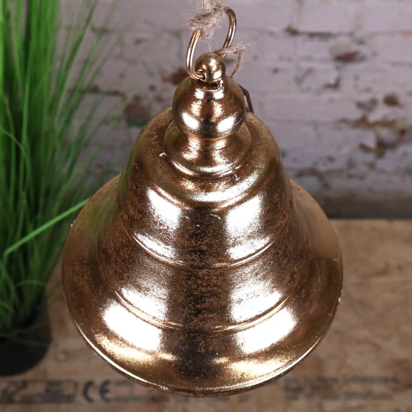 Yanika Hanging Bell Gold Colour 20cm