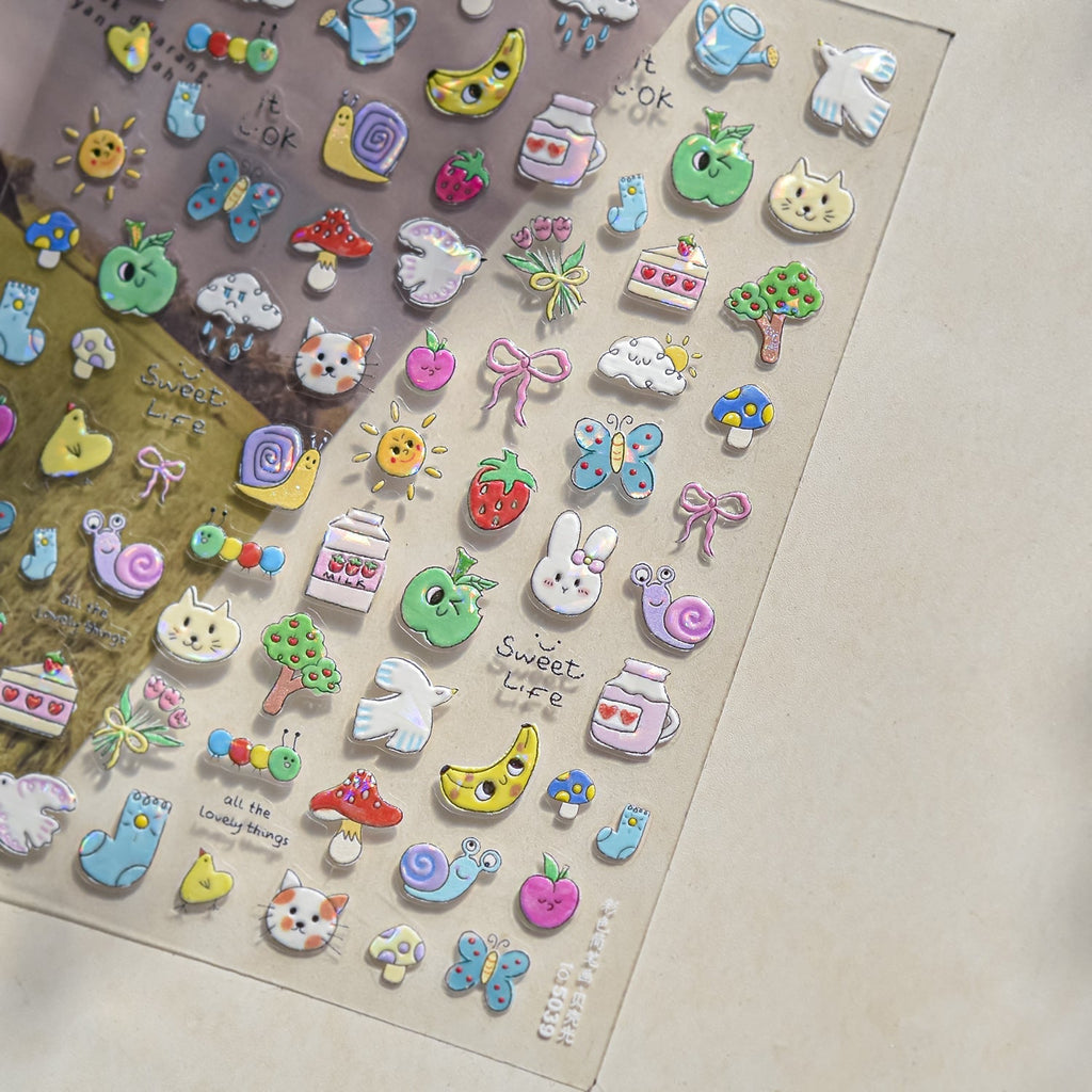 Hello Claws | Lovely Zoo Nail Deco Sticker