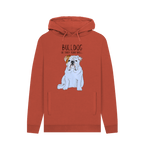 Bulldog Power: Furry Road Drill Men’s Hoodie for Ultimate Cool!